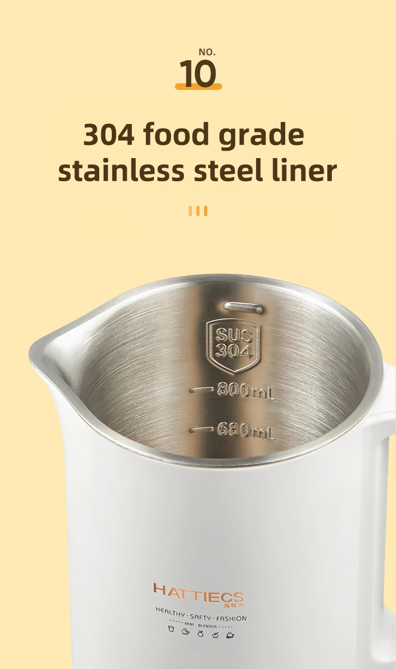 800ml Portable Electric Kettle Multifunctional Health Pot Thermo Pot Smart Teapot Travel Boiled Water Kettle Multi Cookers 220V