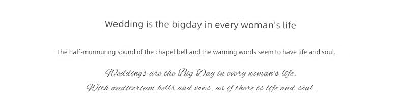 odelia "Mysterious Garden" 2025 New arrival Light Weddings Bride Gauze French Satin Minimalist Light