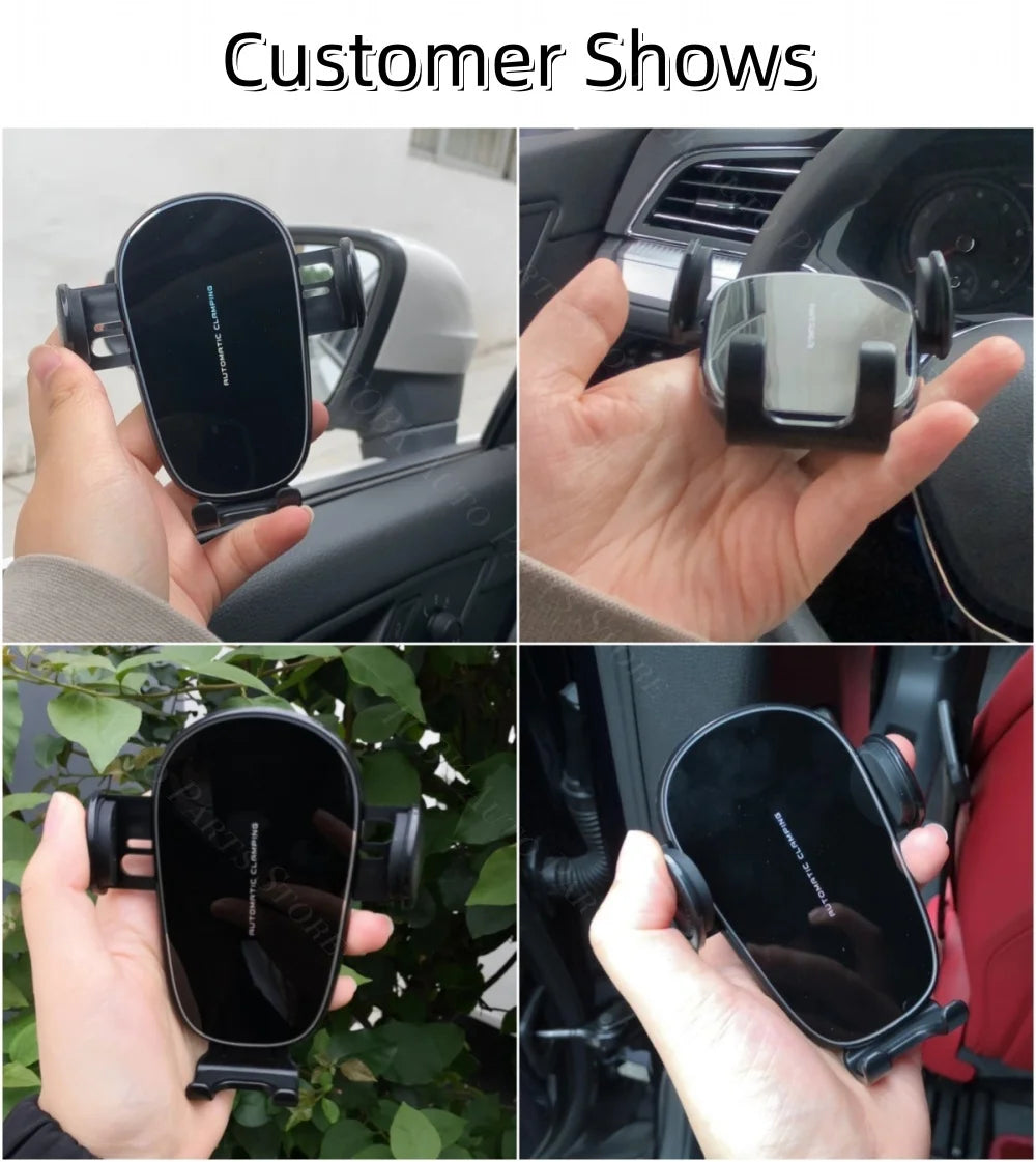 Cars Bracket For Hyundai Palisade LX2 2019-2023 2020 2021 Car Phone Holder Special Fixed Base 15W Wireless Charging Accessories
