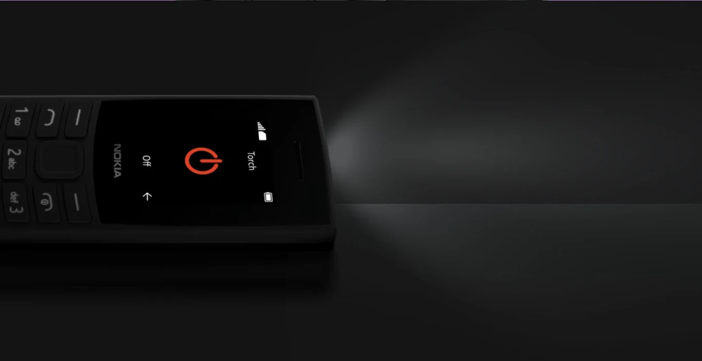 Nokia 105 4G 2023 Feature Phone Dual SIM Bluetooth 5.0 1450mAh FM Radio Call Recording with Hebrew Keyboard New And Original