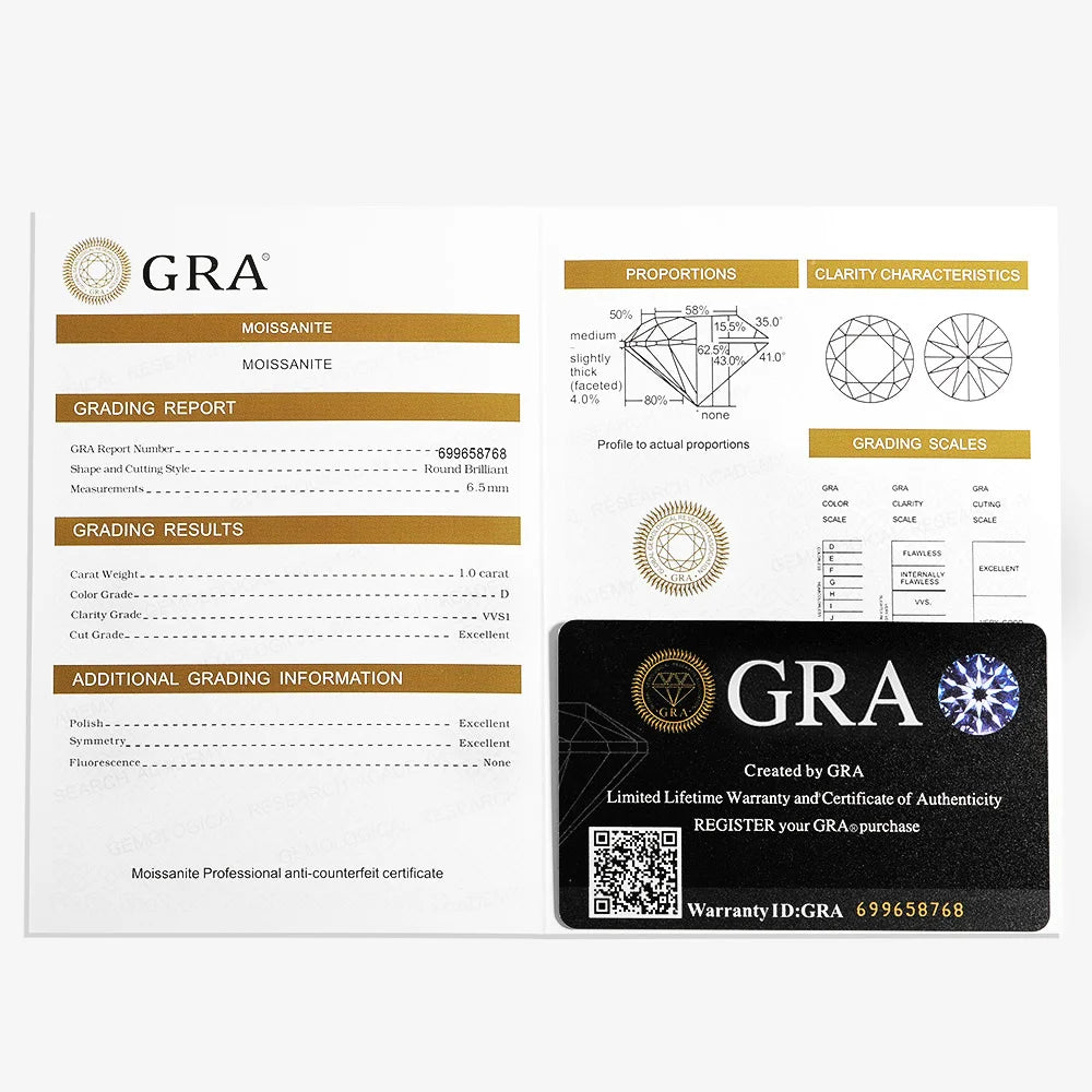 Serenity 3mm 5mm D Color All Moissanite Row Rings For Women Wedding Bridal 100% S925 Sterling Silver Plated 18K Eternity Rings