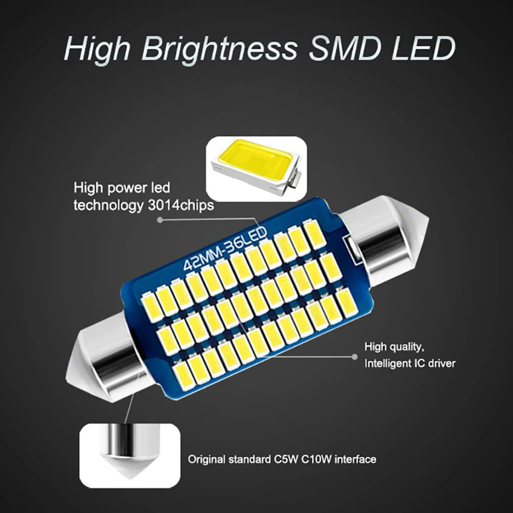Car Interior Light LED Canbus For Audi A4 A2 A1 A3 A5 A7 A8 A6 8P 8V 8L 8T C5 C6 C7 D2 D3 8X Q3 Q5 Q7 B5 B6 B7 B8 signal Lamp