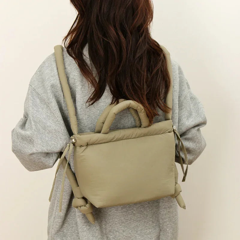 Super Cool Simple Versatile Handbags for Women 2025 Casual Hot Sale Colorful Nylon Small Square Shoulder and Crossbody Bags