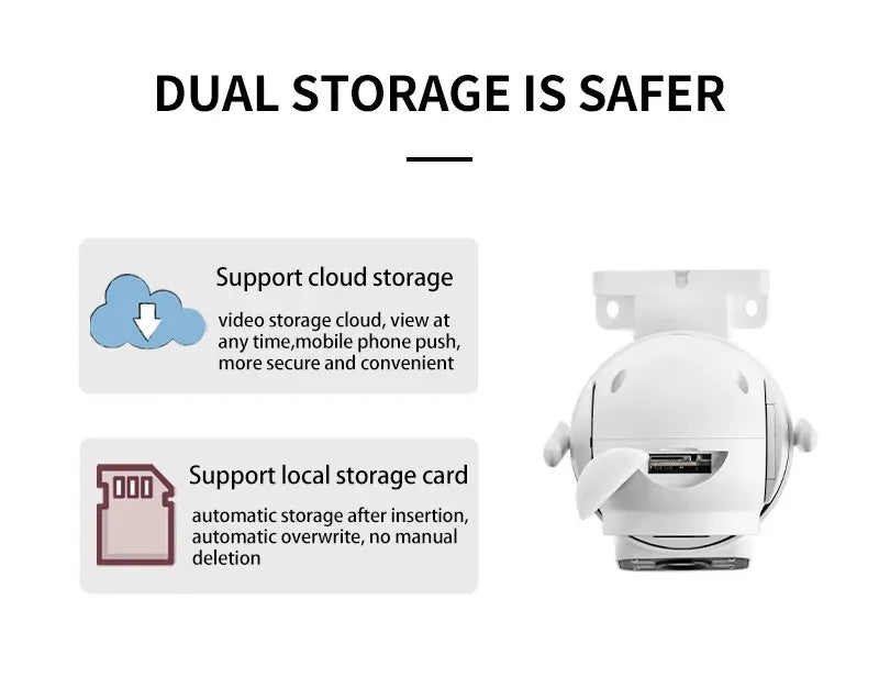 BELIA 6MP Dual Lens Dual Screens PTZ Wifi Camera AI Human Detection Wireless Outdoor CCTV Security IP Camera ICSEE App