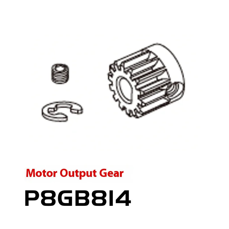 Mjx H8p H8h Original Factory Accessories Electric Control Motor Tire Differential Gear Car Shell Remote Control Car Accessories