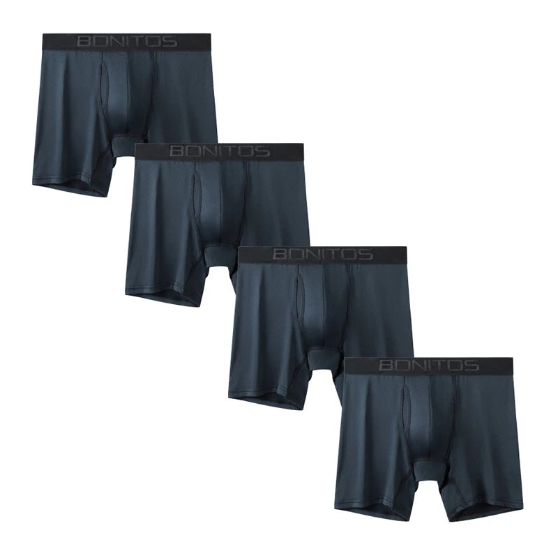 4pcs Front opening underpants men brand Boxers man sexy boxer shorts Men's panties gift underwear for mens calecon