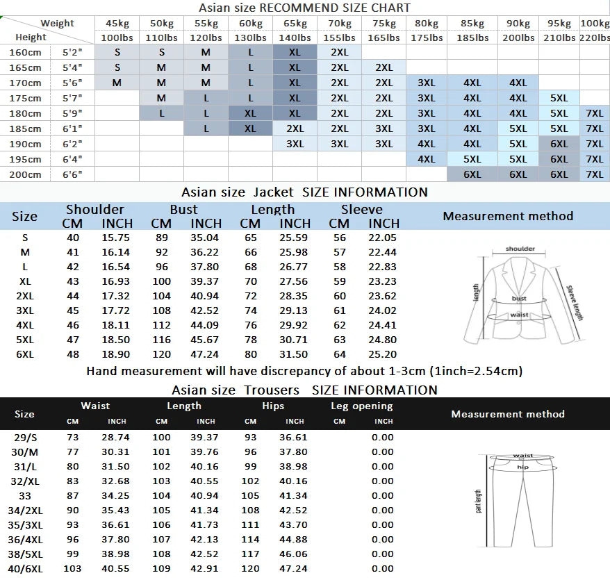 Suit Outdoor (Blazer+ Pants) Men's Fashion Business Gentleman's Business Suit Slim Outdoor Decoration Body Wedding Casual Suit