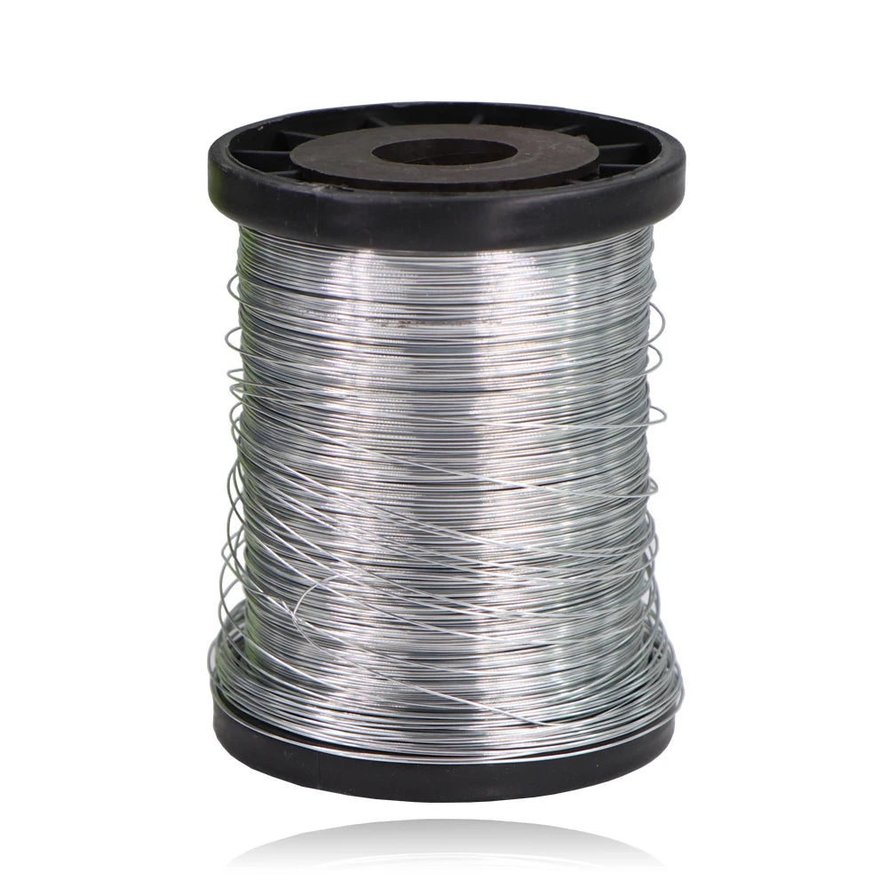0.4mm 0.55mm 250G 500G 1000G Stainless Steel Bee Wire Iron Hive for Beehive Foundation Frame Beekeeping Equipment Beekeeper Tool