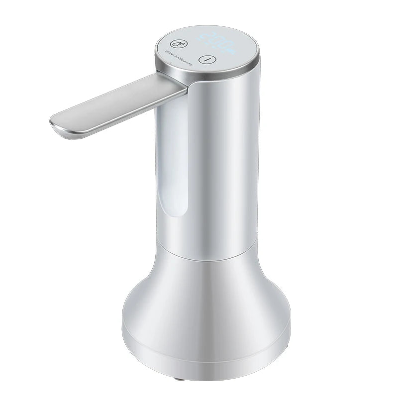 Electric Water Gallon Bottle Pump Automatic Water Dispenser Pump 19 Liters Foldable Desktop Water Bottle Pump USB Rechargeable