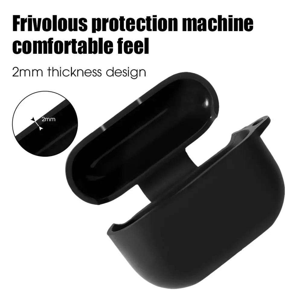 Soft Silicone Protective Case Anti-Scratch with Hook Protector Shockproof Cover Shell for Redmi Buds 6 Pro Headphone Accessories