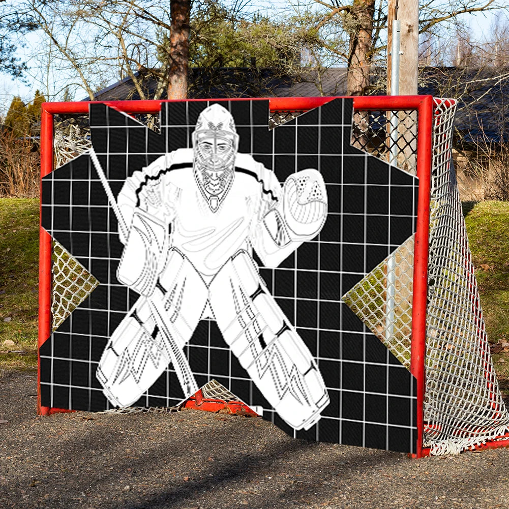 Hockey Goalie Shooting Target Street Hockey Net Goalie Target Hockey Goal Practice Target for Hockey Training
