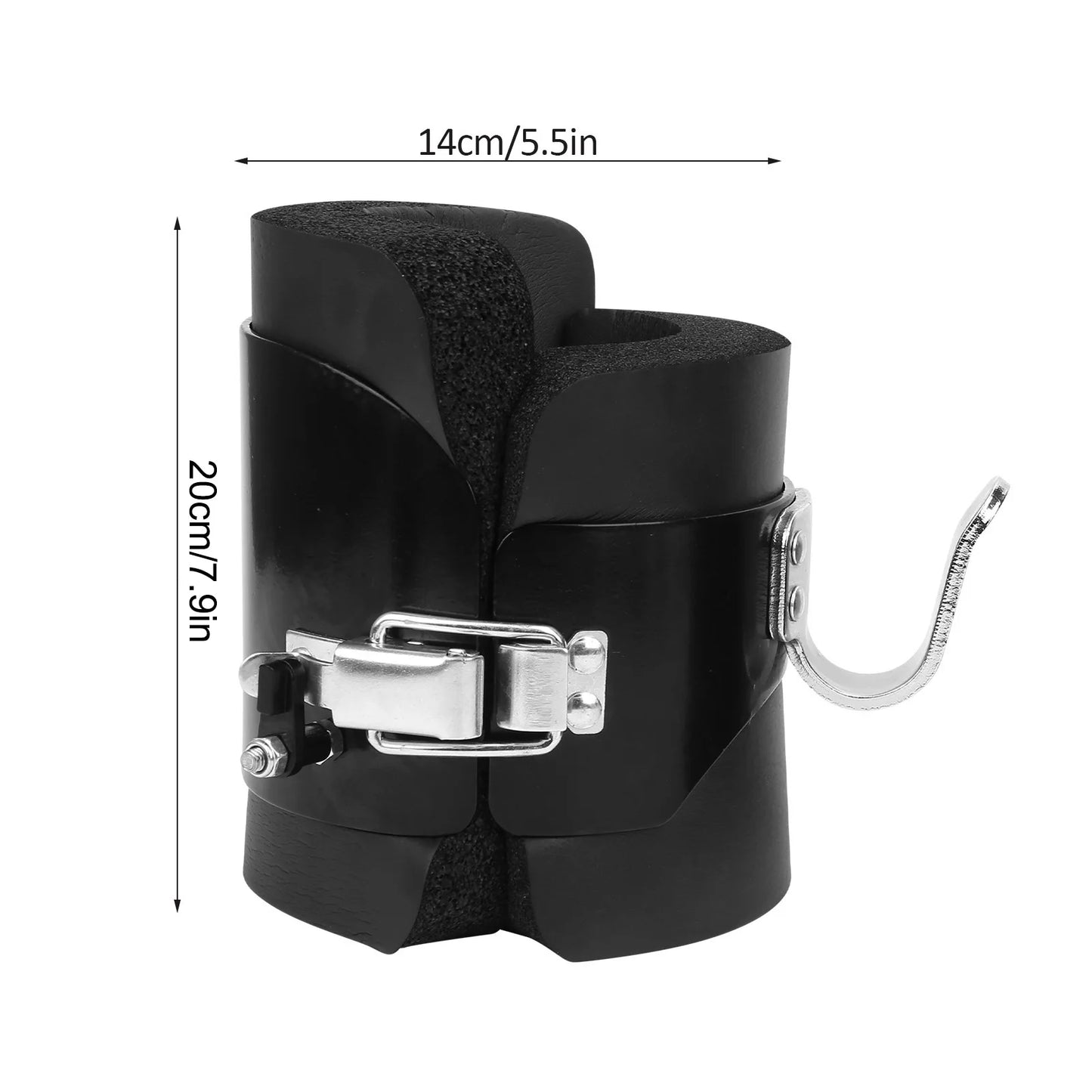 Upside Down Shoes Pair of Hanging Pull Up Boots Anti-Gravity Inversion Hang Up Boots for Home Gym Fitness Neck Back Pain Relief