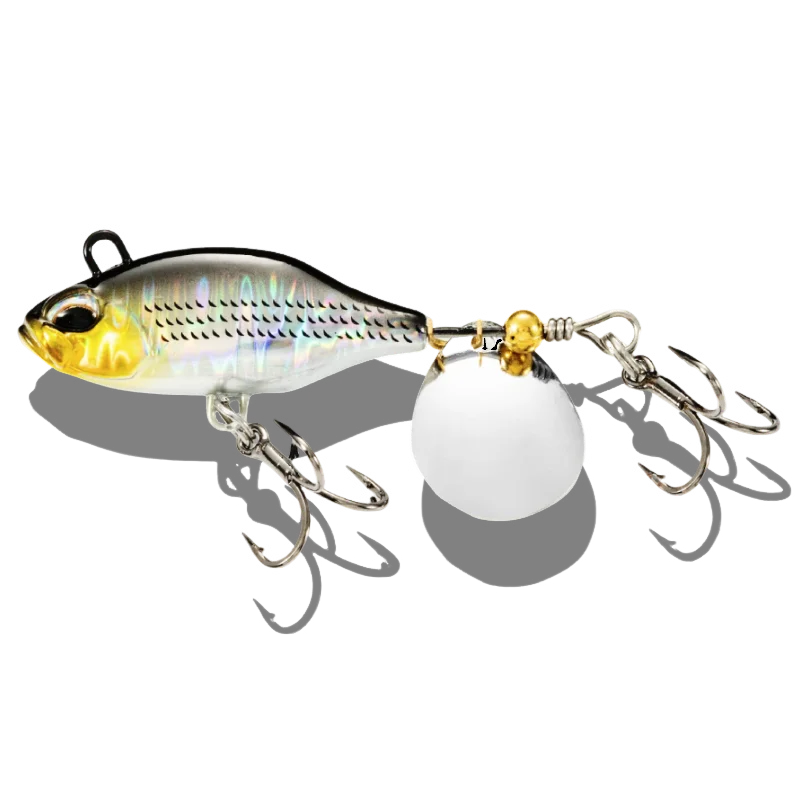 Realis Spin Vib Lure 12/16/19/23g Sinking Metal VIB Chatterbait Power Tail Vibration Sequins Duo Bait Trout Perch Fishing tackle