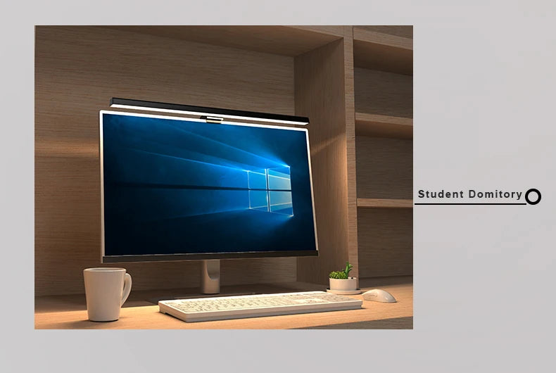 50cm Computer Monitor Light Bar Screen Hanging Lights Stepless Dimming USB Desk Lamp For Study Reading Light Table Monitor Lamp