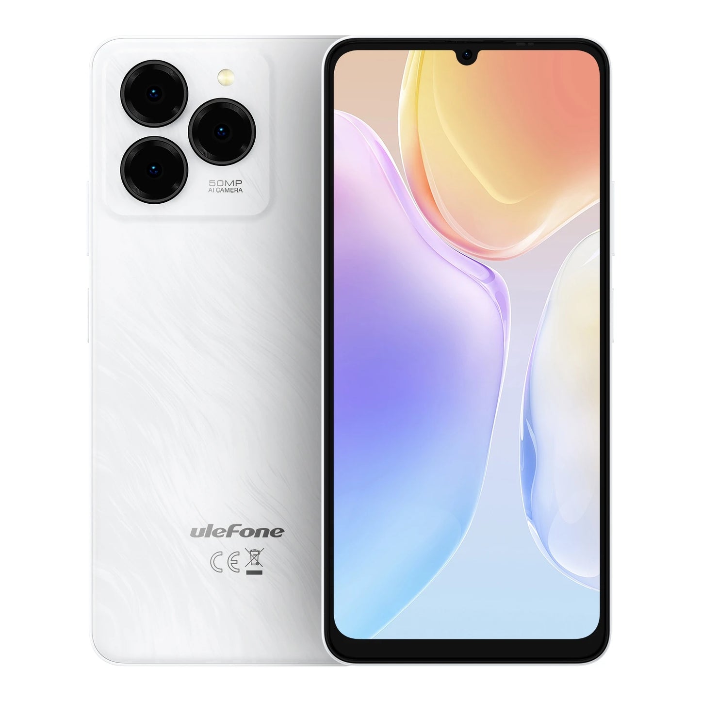 Ulefone Note 20 Pro Smartphone 50MP Camera 6000mAh Battery 4GB+128GB/ 256GB Unisoc T606 6.75" 90Hz 4G Android 14 Mobile Phone