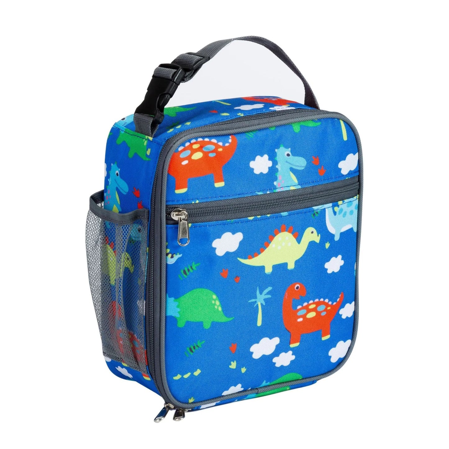 New Cartoon Printed Lunch Bag Women Cute Dinosaur Picnic Travel Thermal Breakfast Box Girls School Child Lunch Box Tote Food Bag