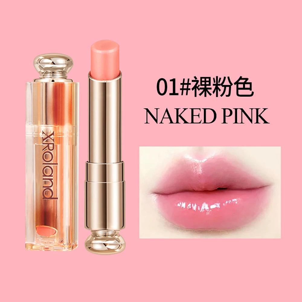 Moisturizing Lip Gloss Color Changing Lipstick Peach Lipstick Temperature Color Changing Waterproof Makeup Lipstick Cosmetics