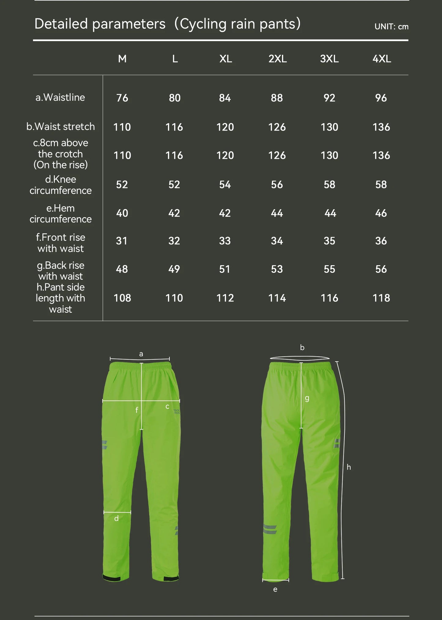 ROCKBROS Rainproof Cycling Suit Breathable Raincoat Hoodie Jacket Waterproof Pants Trousers Men Outdoor Sports Cycling Clothing