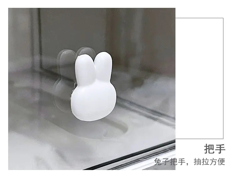 Desk Organizer 3 Layers Desktop Storage with Drawer Organizer Large Capacity Drawer Hairpin Makeup Cosmetics Jewelry Storage Box