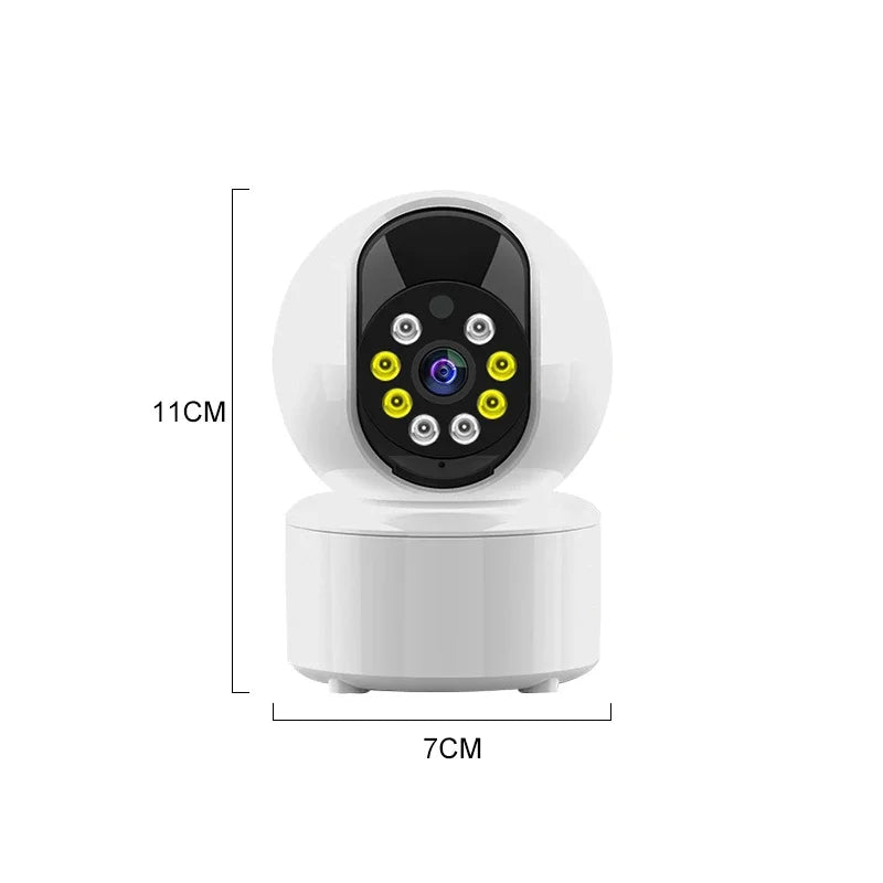 8MP Smart Home Surveillance WiFi Camera PTZ Ai Auto Tracking Baby Monitor Camera Indoor Night Vision Security IP Wireless Camera