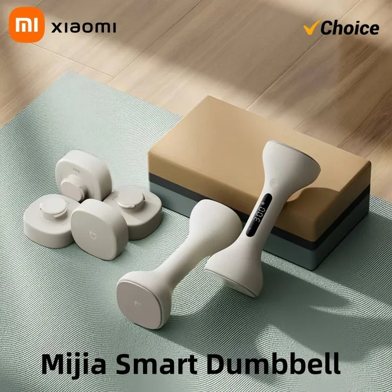 Mijia Intelligent Dumbbell Set 1KG Adjustable Weight Intelligent Sports Fitness Training Equipment Suitable for Mi Home APP