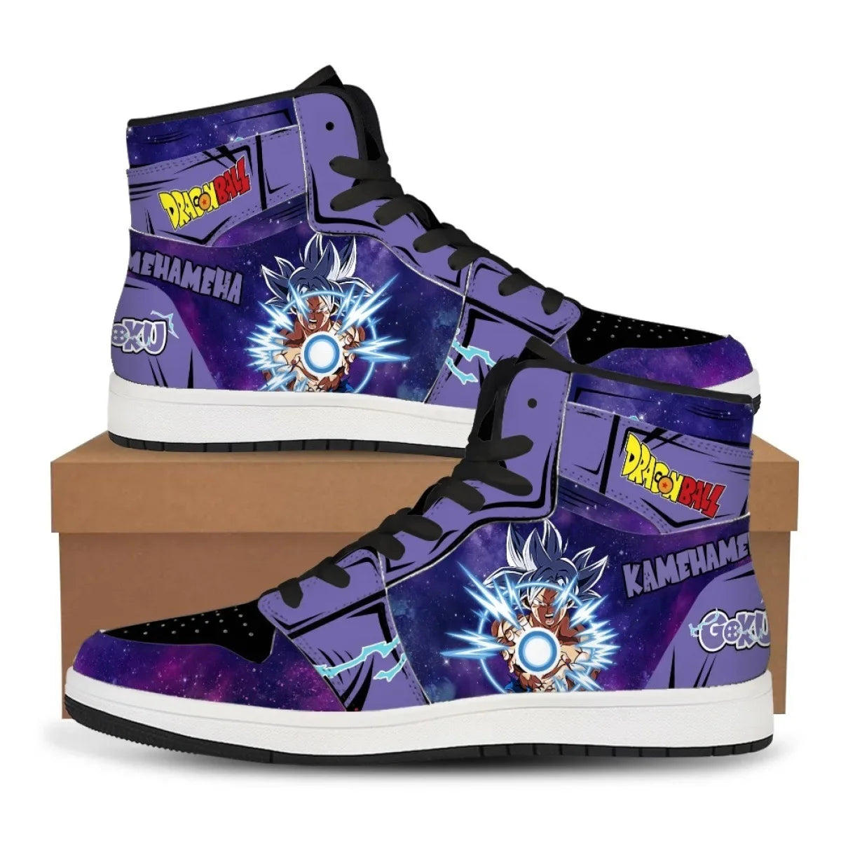 Demon Salyer Anime Nezuko Kamado Sneakers Casual Shoes Basketball Shoes Cartoon Printing Comfortable Flat Shoes Birthday Gift