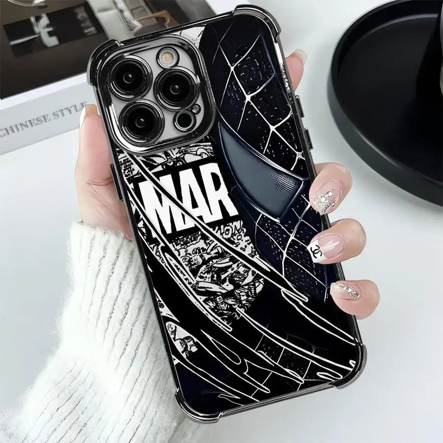 Cool S-spiders-man Phone Case For Huawei Honor X6d 600 x8d X5c X7d Magic7 Play10 400 X9d X6c Pro Lite 4G 5G Anti Fall Airbag