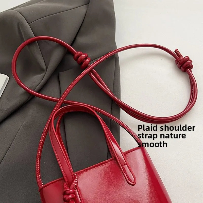 Women Handbags Female Pu Leather Shoulder Bags Luxury Large Capacity Crossbody Bags Solid Flap for Women Portable Phone Purse