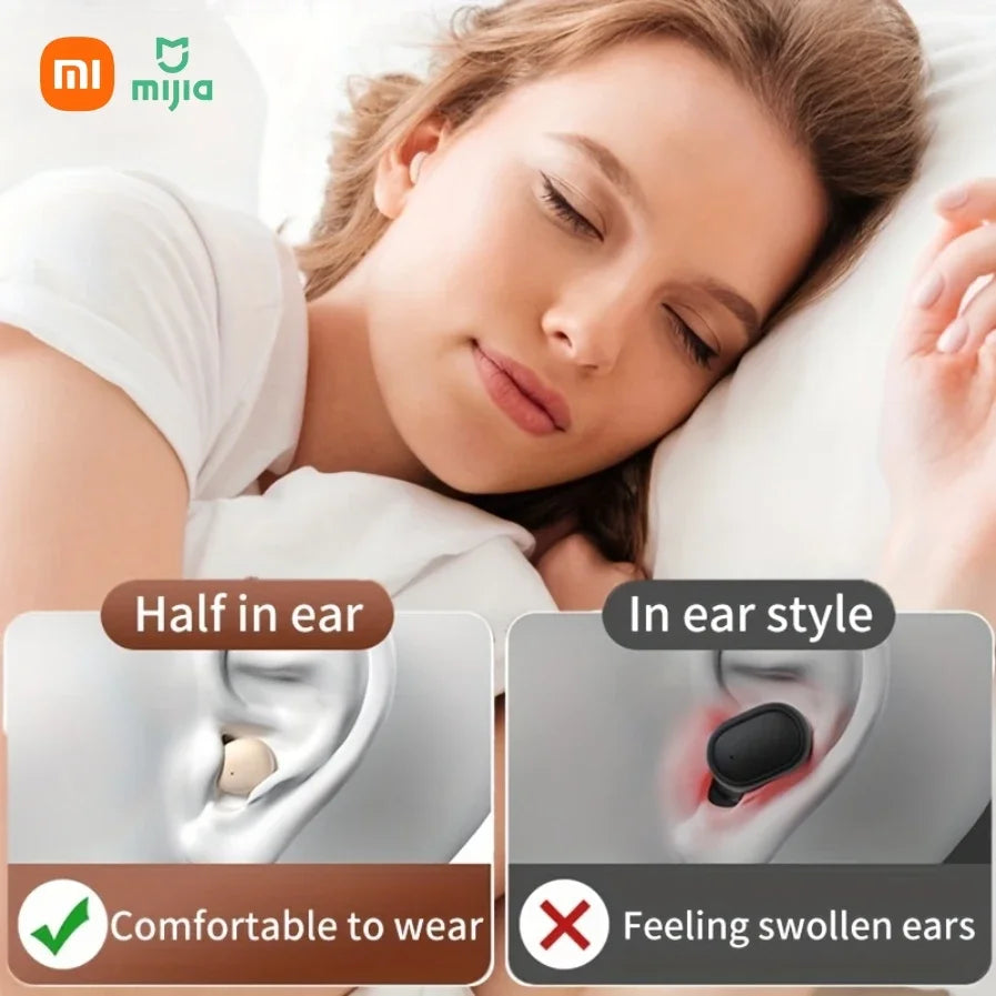 Xiaomi Mini Wireless In Ear Sleep MY001 Bluetooth 5.3 Earphones High Definition High Pitch Invisible Noise Reduction Earphones