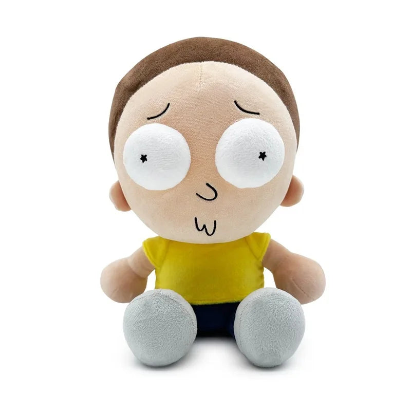 New Rick and Morty plush toy, animation merchandise doll, anime game figurine, room decoration, Halloween gift for kids