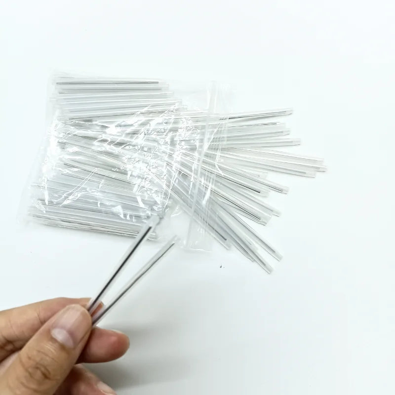 60x1.0mm 60 x5.5mm 1pin 2pin Fiber Optic Fusion Protection Splice Sleeves Heat Shrink Tube Fiber Optic Hot Melt Tube Smoove