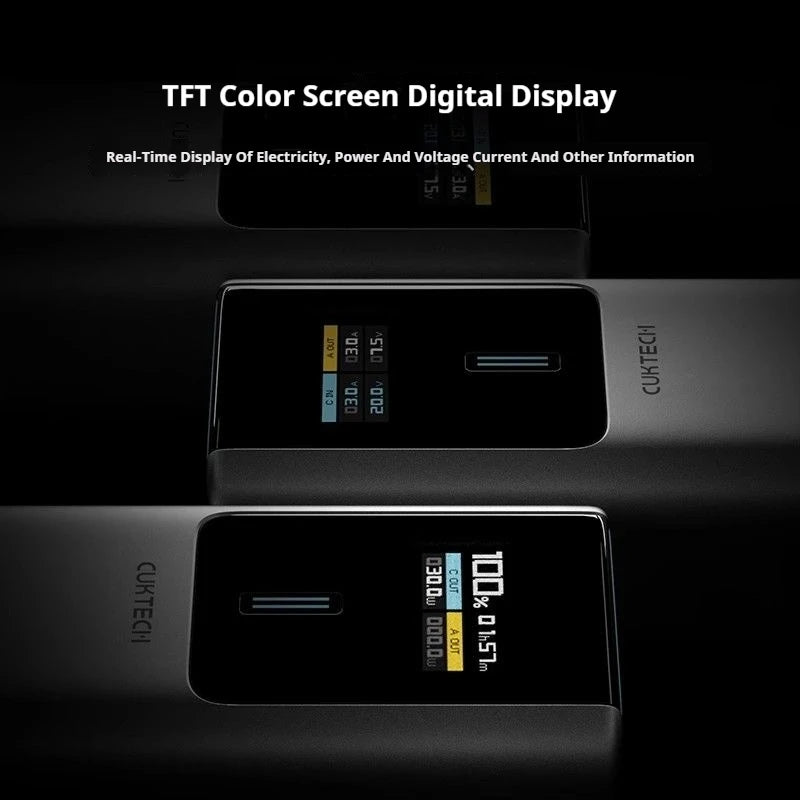 CUKTECH No.10 150w Power Bank Two-Way Fast Charge 10000mAh Portable Powerbank Fast Charging For iPhone16 15 14pro Max Huawei