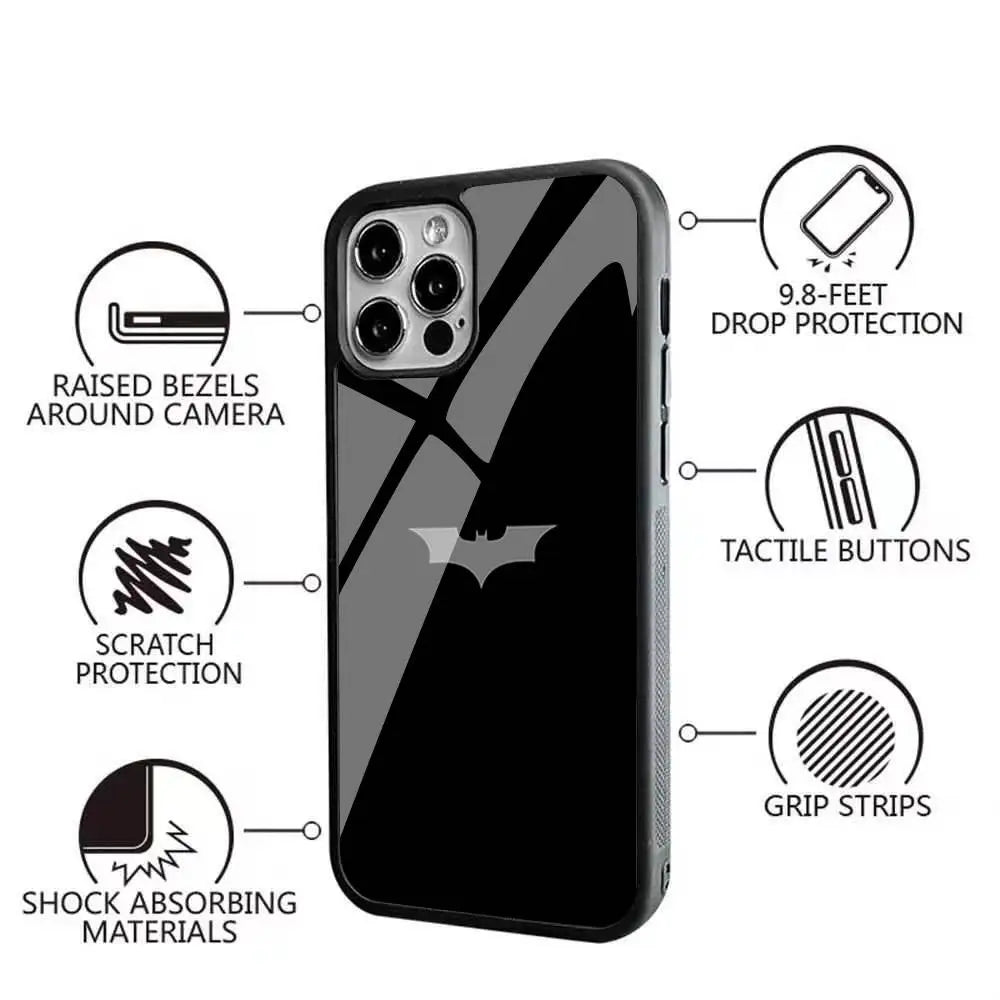 Cool-B-Batman-S Classic Armadura De For Magsafe Funda De Carga Inalámbrica Magnética Para For IPhone 11 12 13 14 15 16 17 Pro