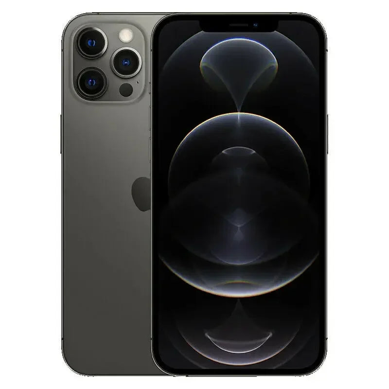 100% Original iPhone 12 Pro 6.1" & 6.7" iPhone 12 Pro Max Smartphone Unlocked 128GB/256GB ROM IOS A14 Face ID 5G Cellphone
