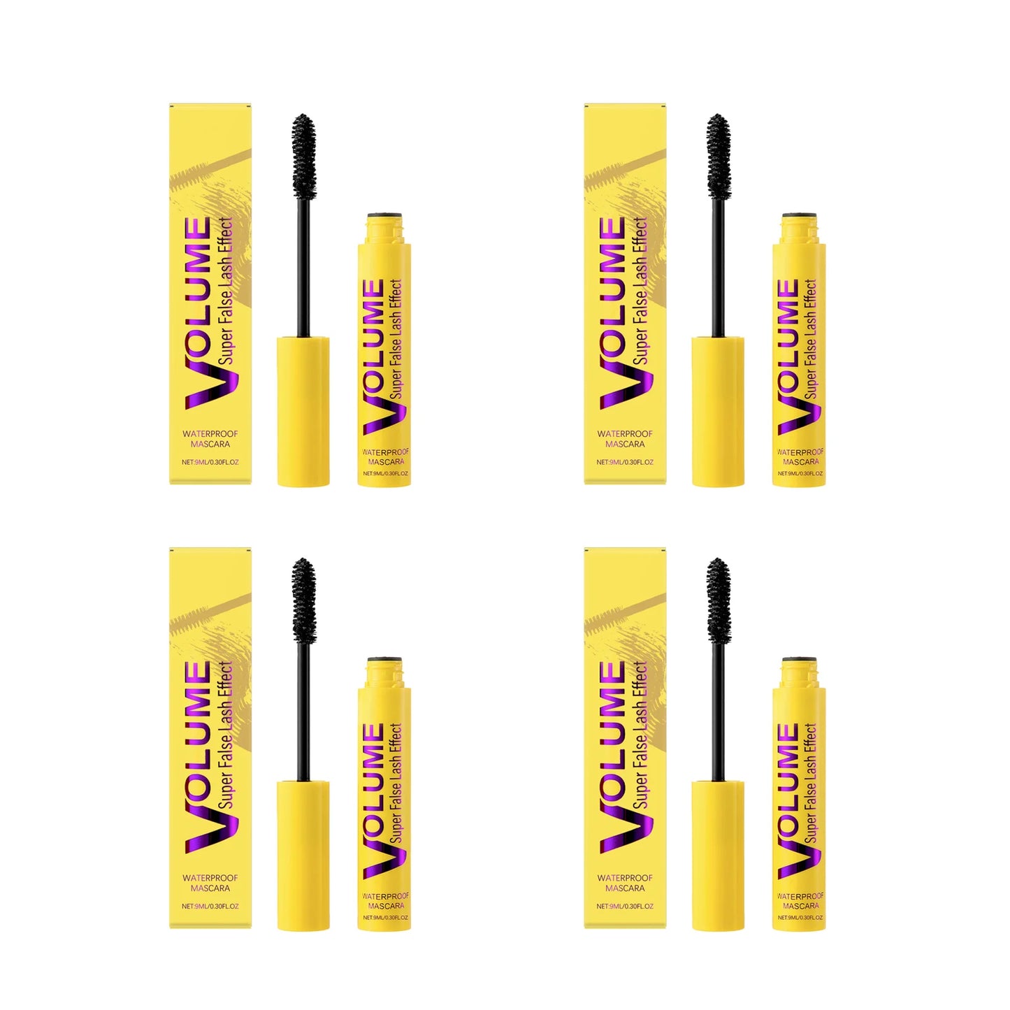 Mascara Lengthening Waterproof Extra Volume Longer Thicker Eyelashes Lasting Silky Curling Black Lash Boosting Make up Primer