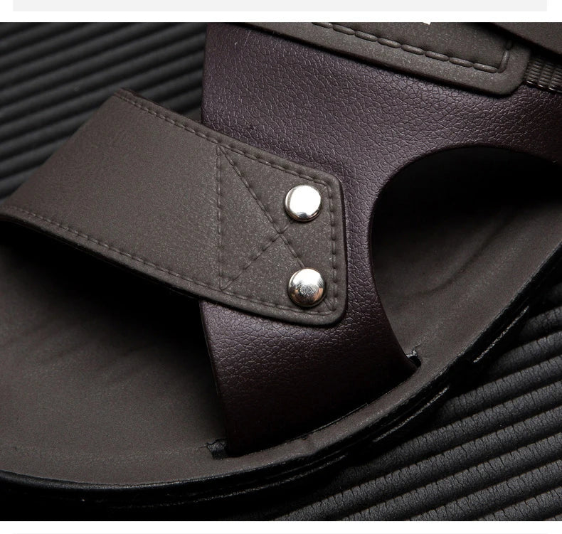 Trend Men's Sandals Casual Beach Shoes Male Classic Summer Sandals Men Slippers Slip On Sandals For Men Slippers