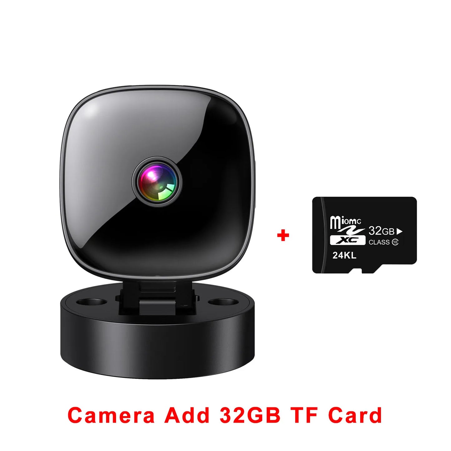 HD 1080P Mini WiFi Camera infrared Night Vision Camera 360° Rotatable Home Security Protection Wireless WiFi Surveillance Camera