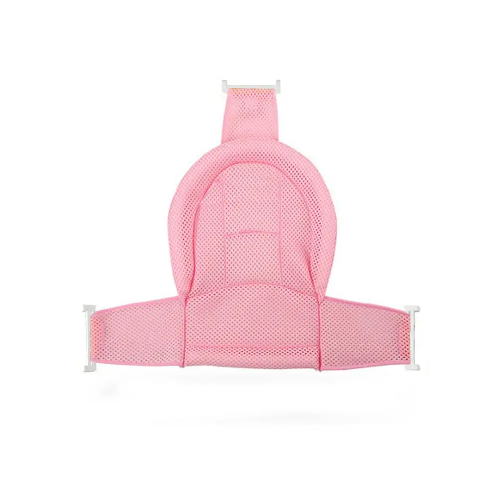 For Infant Security Anti-Slip Bath Bracket Shower Support Mat Bathtub Set Pad Baby Bath Mesh Cushion Newborn Shower Cradle
