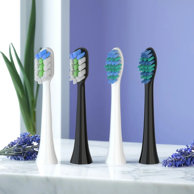 SNP1 electric toothbrush replacement brush head, SN-P1 bright white brush head