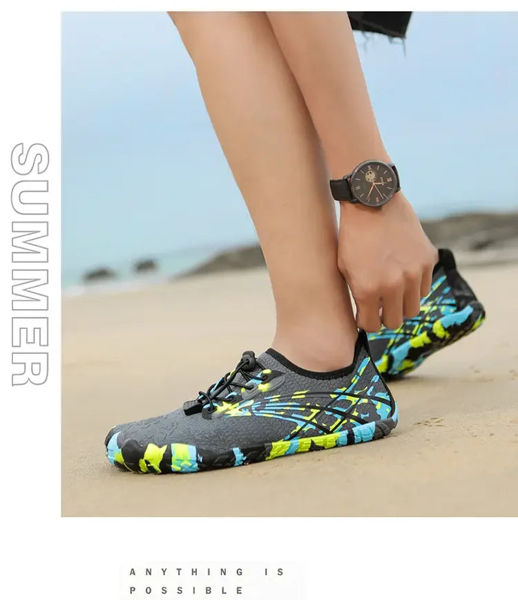 Unisex Shoes For Women Fitness Treadmill Indoor Outdoor Speed Interference Water Beach Couples Swimming Shoe Men Aqua Sneakers
