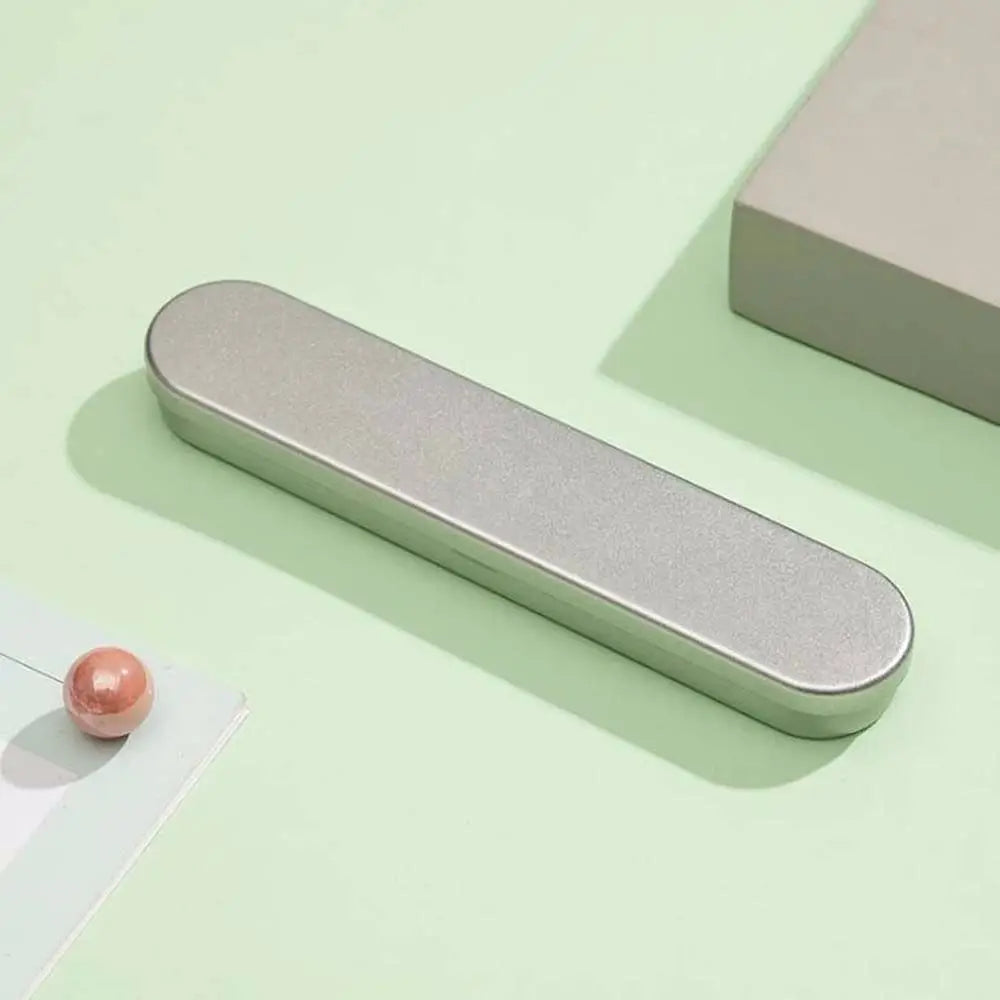 Multifunction Gifts Flip box Student Stationery School Supplies Metal Pencil Case Fountain Pen Box Tin Box Iron Pencil Case