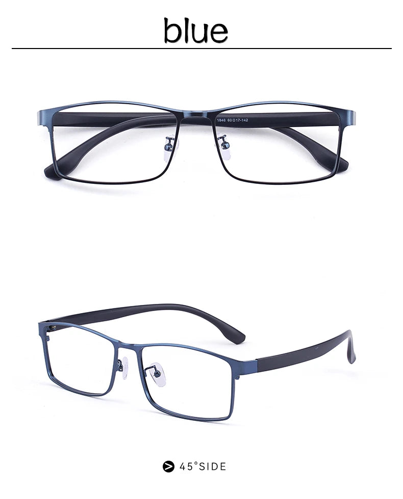 Oversized Reading Glasses for Men | Wide Frame | Light-Changing Prescription Lenses