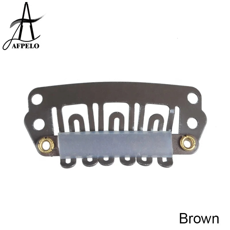 28mm U-Shape Hair Extension Tools Hair Extension Snap Clip Wig Hair Clips