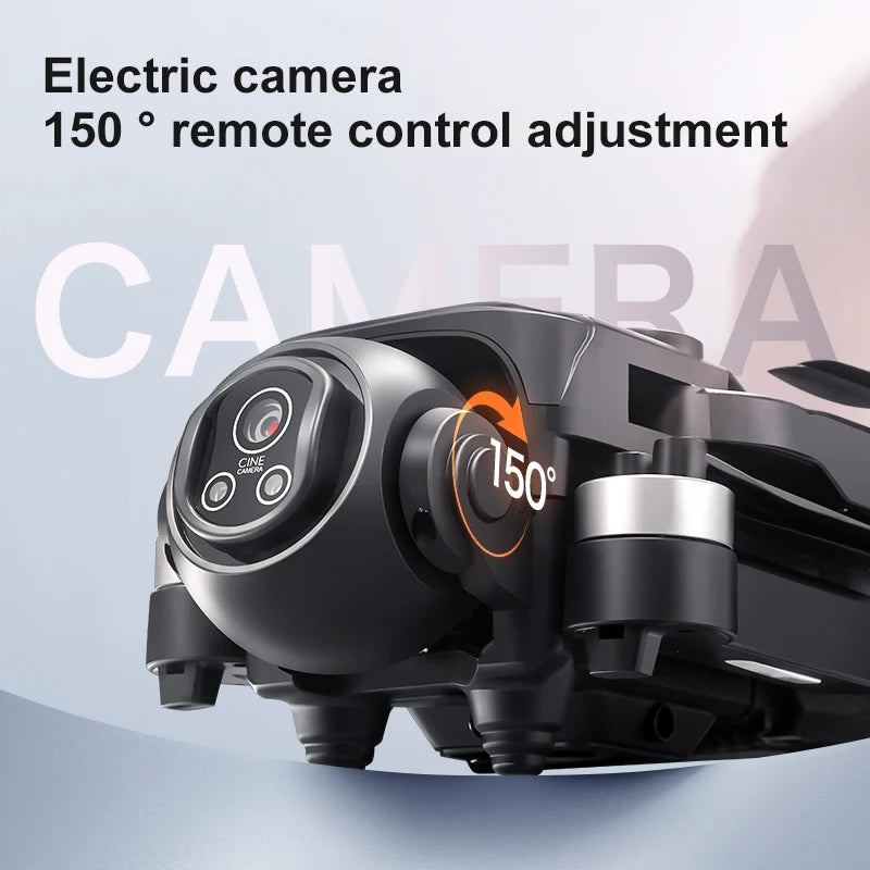 New D18 Drone 4K Professional HD 150° Electronic Adjustment Double Camera WIFI FPV With Screen Remote Control UAV Quadcopter Toy