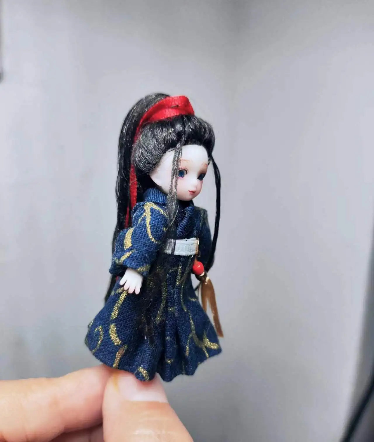BJDmuñecas구체관절인형muñecas para niñas bebe reborn Mini doll 6cm elf Kawaii opera doll adult toy makeup doll free shipping.