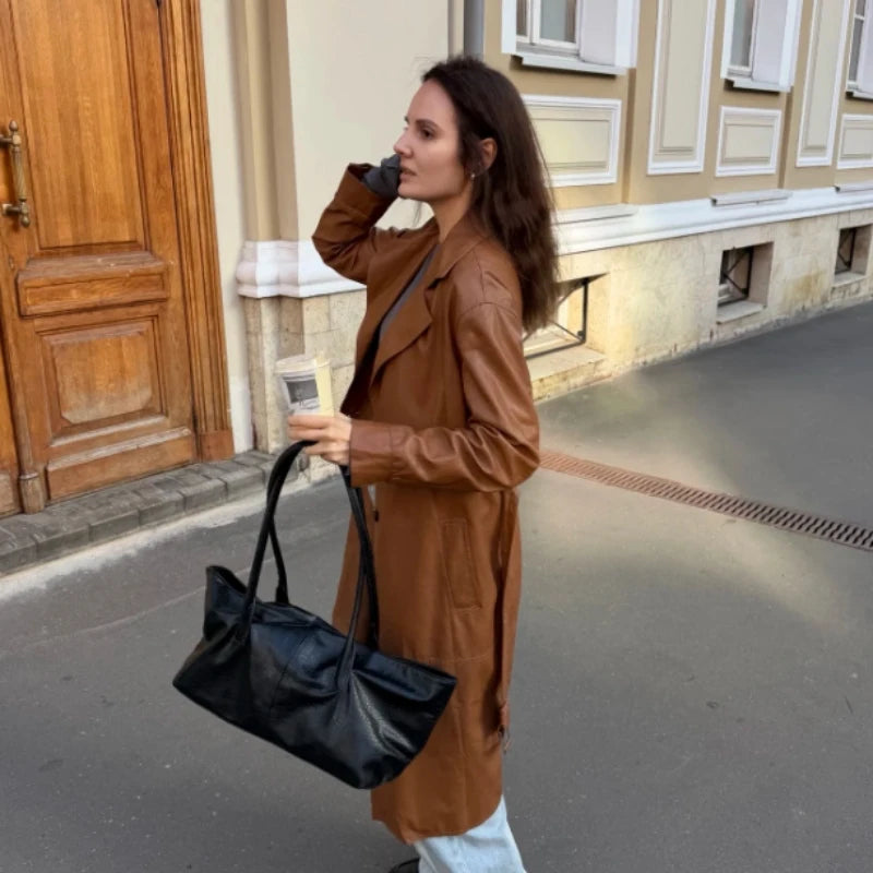Luxury Vintage Crocodile-embossed Tote,women's Large-capacity Shoulder Handheld Bag,stylish Minimalist Casual Commuter Tote Bags