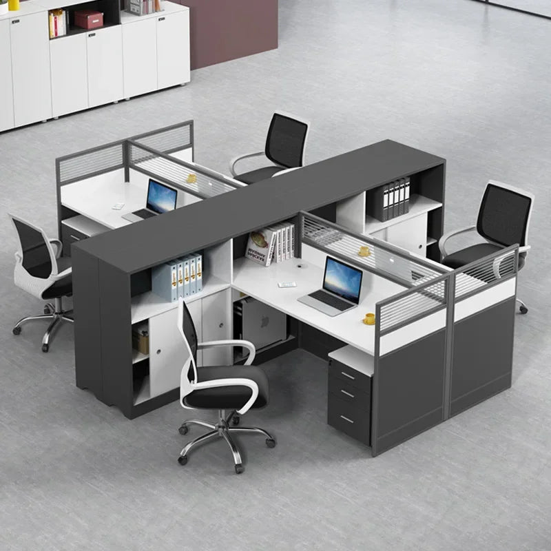 office furniture workstation modern furniture simple fashion workstation table office staff  workstation desk