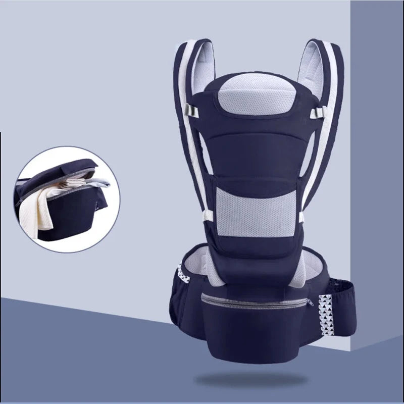 Baby Carrier Waist Stool With Storage Bag Kangaroo Shoulder Swaddle Sling Infant Kid Wrap Ergonomic Backpack Hipseat