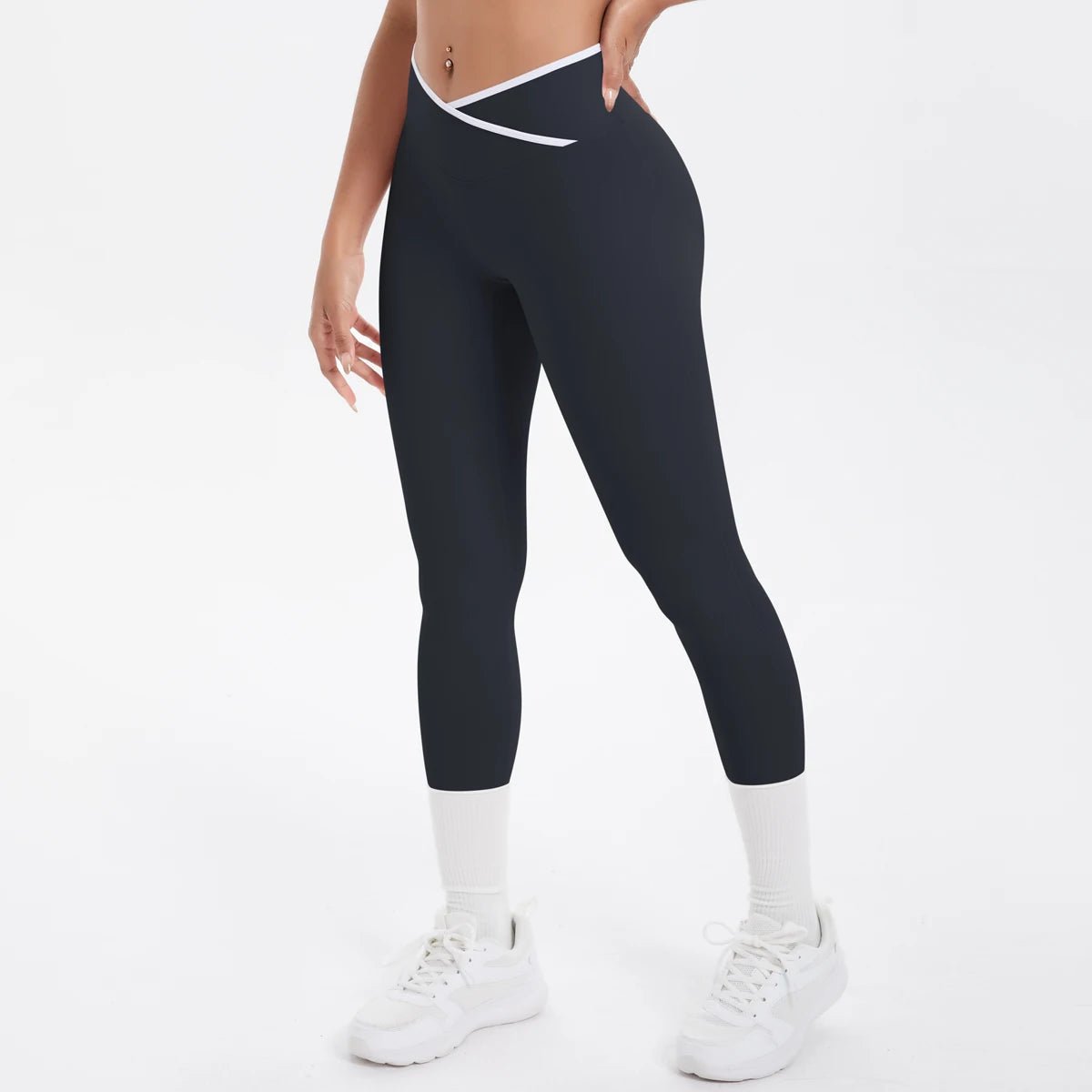 Women Cross High Waisted Sports Suit Breathable Fitness Running Workout Yoga Set Casual Pilates Sportwear Leggings