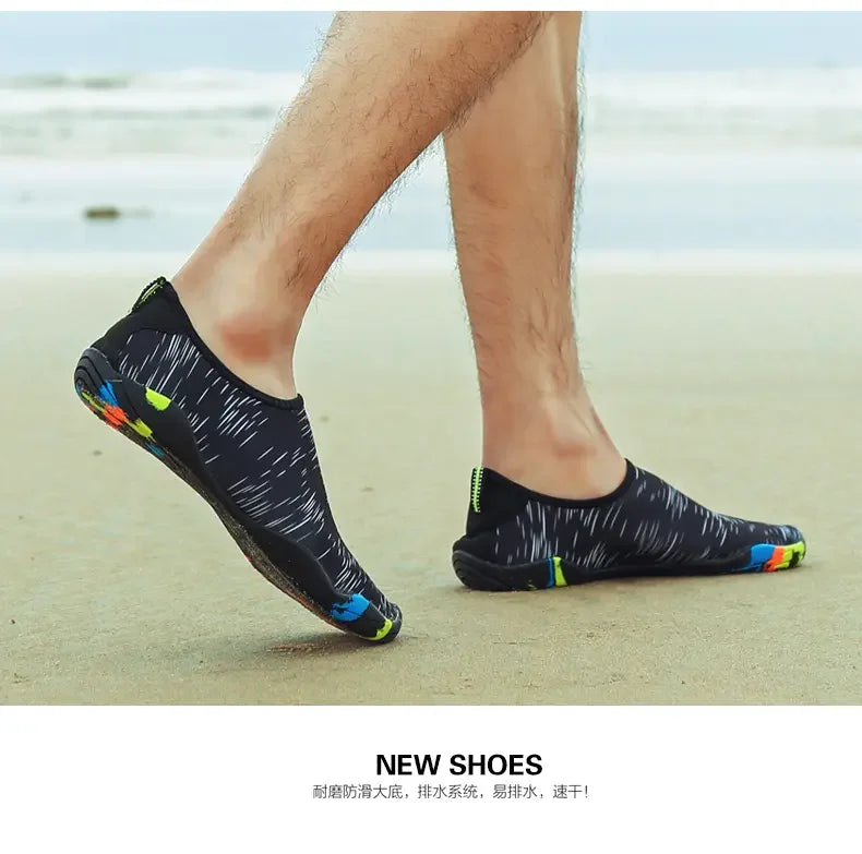 Unisex Shoes Swimming Water Yog Women Men Barefoot Outdoor Beach Sandals Upstream Aqua Shoes Nonslip River Sea Diving Sneakers